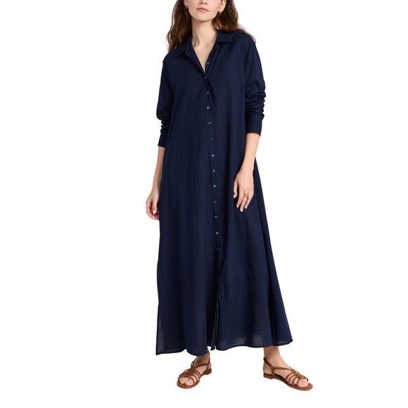 Xirena 'Boden' Blue Cotton Dress Size S - Picture 1 of 5